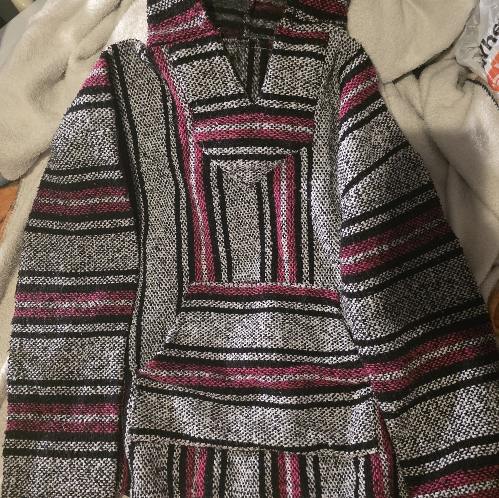 Pink & Black Drug Rug